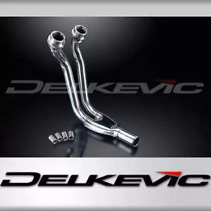 Yamaha TDM850 1991-2001 2-1 Edelstahl Auspuff Krümmer Downpipes - Bild 1 von 5