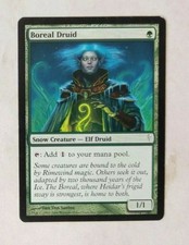 Boreal Druid, Coldsnap, LP MTG