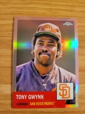 Tony Gwynn 2022 Topps Chrome Platinum Anniversary #d /75 Rose Gold Padres