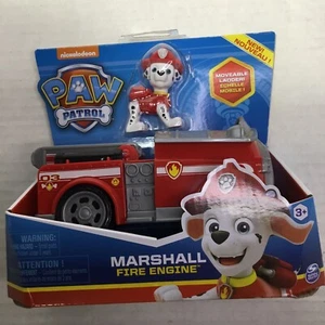 Paw Patrol Marshall Fire Engine con figurina da collezione, nuova, età 3+ - Foto 1 di 3
