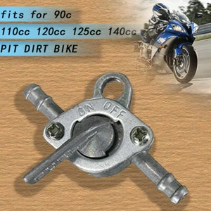 ON/OFF Switch Motorcycle Inline Petrol Gas Fuel Tap Petcock Valve ATV Scooter - Foto 1 di 5