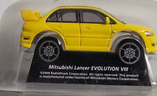 Radio Shack Zip Zaps Radio Control Yellow Mitsubishi Lancer Evolution VIII Car
