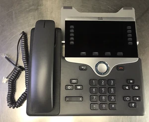 Cisco 8851 Unified IP Phone (CP-8851-K9=) VoIP PoE Business Telephone Gentle Use - Picture 1 of 6