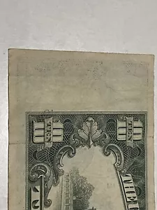 Error Bill $10 Series 1988A Richmond VA Mis-Cut Back Error 1" Width!Super Rare! - Picture 1 of 4