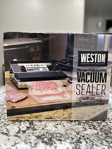 Weston Weston Pro-1100 Vacuum Sealer with Roll Cutter - Silver