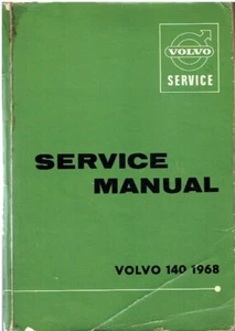 VOLVO 144 & 145 SALOON ESTATE ORIGINAL 1968 FACTORY WORKSHOP MANUAL - Picture 1 of 1