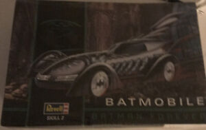 Modèle réduit de voiture Revell Batman Forever Batmobile 1:25 non ouvert