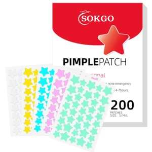 Pimple Patches for Face, Acne Treatment & Blemish Coverage, 200PCS - Picture 1 of 7