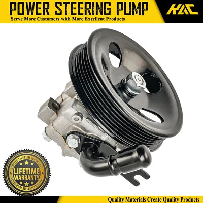 Power Steering Pump with Pulley 96148 For Kia Optima 2006 2007-2010 Rondo 2.4L Foto 1 de 4