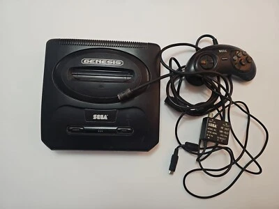 Sega Genesis  Console For Parts Or Repair w/ Controller & Coax Cable - Image 1 of 4