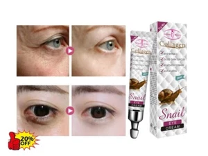 Instant Remove Wrinkle Eye Cream Eye Bags Dark Circles Anti Puffiness Serum - Picture 1 of 18