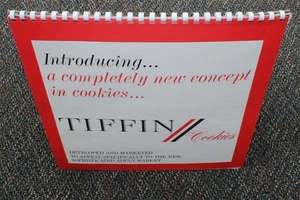 Tiffin Erwachsene Cookies Nabisco 1966 VERKÄUFER MUSTER VERKAUFSPRÄSENTATION FLIP BOARD - Bild 1 von 7