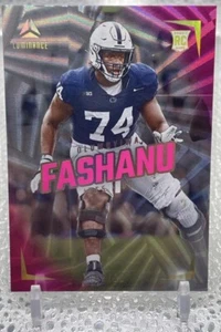 2024 Panini Luminance Vivid /10 SSP Olumuyiwa Fashanu RC Jets #114 NM-MT Rare - Picture 1 of 3