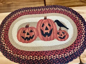 Halloween Theme Woven Doormat Brand New Never Used - Picture 1 of 2