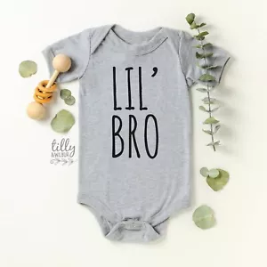 Lil' Bro Bodysuit, Lil Bro Bodysuit, Little Brother Bodysuit, Newborn Baby Gift - Picture 1 of 5