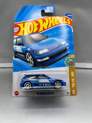 Hot Wheels (años 70 vs 90) - "Honda Civic EF 1990" Foto 1 de 4