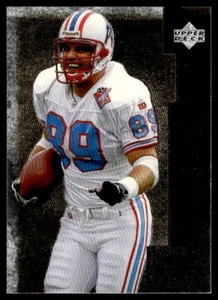 1998 Upper Deck Black Diamond Frank Wycheck Tennessee Oilers #26 - Picture 1 of 2
