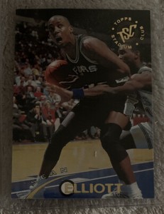 1994-95 Stadium Club Super Teams NBA Finals Basketball Card #313 Sean Elliott