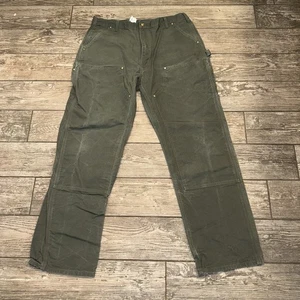 Carhartt B01 MOS Double Knee Carpenter Hose Herren 38x33 Faded Distressed - Bild 1 von 12