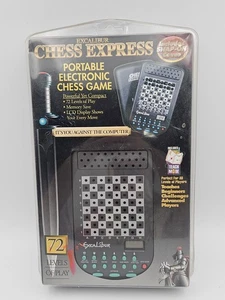 Excalibur Chess Express Portable Electronic Chess Game 72 Levels Brand New - Picture 1 of 8