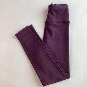 Tuff Athletics Youth Girls Fleece Lined Leggings, Purple, Size: S 7/8 - Picture 1 of 5