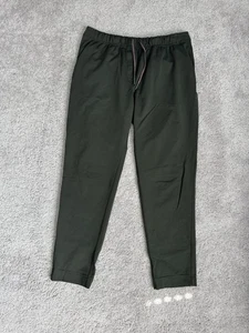 Lululemon Jet Crop Luxtreme Slim Drawstring Pants Green Women’s Size 10 - Picture 1 of 3