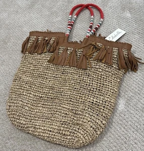 Cleobella St.Germain Tasche mit Strohfutter - $ 228 unverbindliche Preisempfehlung des Herstellers - Bild 1 von 13