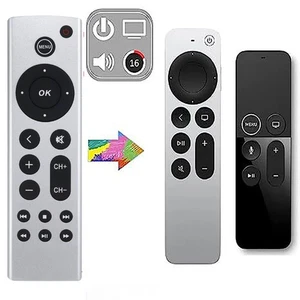 Replacement Remote For Apple TV 1st 2nd 3rd 4th Generation 4K A2169 A1842 A1625 - Picture 1 of 5