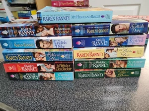 BUNDLE OF ROMANCE NOVELS BY KAREN RANNEY 11 BOOKS - Foto 1 di 3