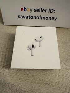 Apple AirPods PRO *2nd Generation w/MagSafe Wireless* (USB‑C) - NEW, SEALED - Picture 1 of 4