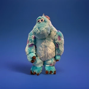 Disney Store Pixar Monsters Inc Sully Sullivan Plüsch 16 Zoll blau gestempelt mit Etikett - Bild 1 von 6