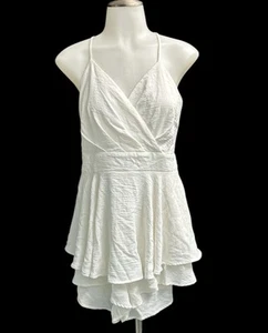 WINDSOR WHITE ROMPER SZ: LARGE - Picture 1 of 7
