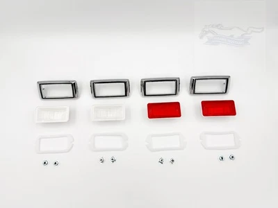 69 Mustang Cougar Side Marker Light Kit - Lights, Bezels, Gaskets - Front & Rear - Image 1 of 4
