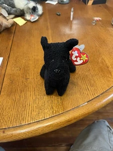 Ty Beanie baby RARE Retired Scottie The Dog 15 June 1996 Style 4102 With Errors - Picture 1 of 20