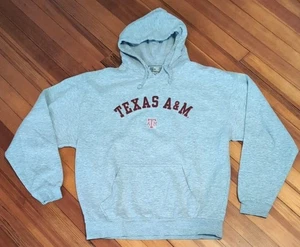 J. America Texas A&M Hoodie Sweatshirt Aggies University grau Pullover Herren XL - Bild 1 von 6