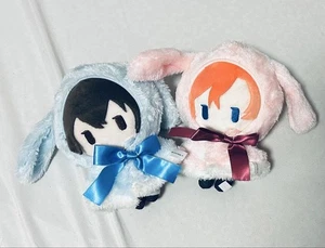 Bungo Streunerhunde Osamu Dazai Chuya Nakahara Kaninchen Umhang Plüsch Set Retro Chic - Bild 1 von 12