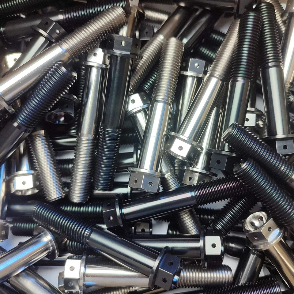 GS MOTO LTD Vis d'Etrier Titane Avant Racing x4 Suzuki GSXR 600 750 2006+ GSXR 10002011+ Yam