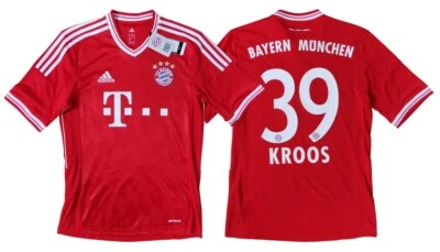 Trikot Adidas FC Bayern 2013-2014 Home - Kroos 39 I Heim FCB * Flock B-Ware - Bild 1 von 3