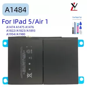 Battery Replacement for iPad Air 1 5th 6th Generation 8827 mAh A1474 A1893 A1484 - Picture 1 of 5