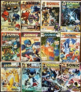 LOT 173:  SONIC The HEDGEHOG 12 Comic Books #243-254 ~ 2013 Bagged & Boarded - Picture 1 of 9