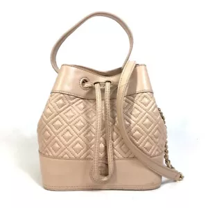 Tory Burch 2WAY Bag Hand Bag Crossbody Quilted purse Bucket bag Shoulder Bag - Picture 1 of 12