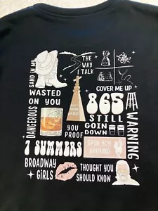 Unique Morgan Wallen Long-sleeve Crewneck Sweatshirt - Medium - Wasted on You - Picture 1 of 6