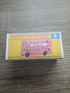 Matchbox Regular Wheels No5  Routemaster Bus  - Replica / Copy Box only - Picture 1 of 3