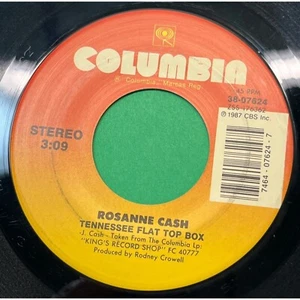 Rosanne Cash Tennessee Flat Top Box / Why Don't You Quit 45 Country 1987 - Bild 1 von 4