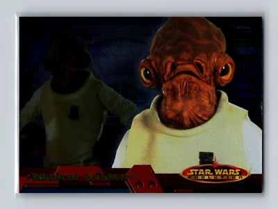 2001 Topps Star Wars: Evolution Admiral Ackbar #3 - Image 1 of 2