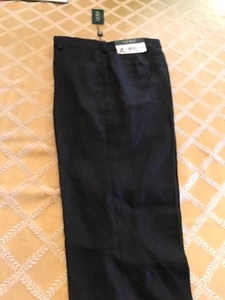 $45 Boys Lauren Ralph lauren black linen dress pants Size  p69 Z - Picture 1 of 2