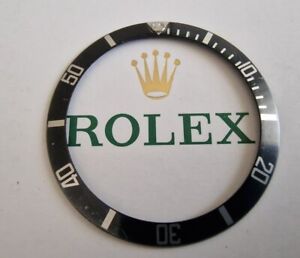 Rolex Submariner 16610 inserto ghiera bezel insert nero black