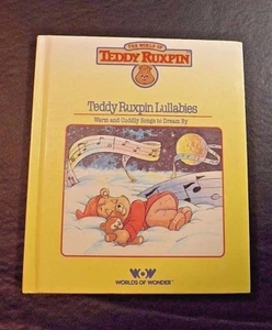 UN LIBRO DE PELUCHE RUXPIN PELUCHE RUXPIN CANCIONES DE CUNA MUNDOS DE MARAVILLA - SOLO LIBRO - Imagen 1 de 2