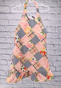 Gymboree Mädchen 100 % Baumwolle Neckholder Hals gefüttert Patchwork Sommerkleid Größe 5 EUC - Bild 1 von 7