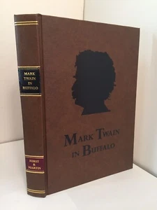 Mark Twain in Buffalo; AMERIKANISCHE AUTOREN LITERATUR ILLUSTRIERTE BRIEFE LIMITIERT - Bild 1 von 12